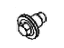 Mopar 68526360AA Lower Tray Drain Plug