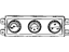 Mopar 55111812AC Control A/C And Heater - Auxiliary