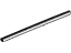 Mopar 4724782AG Weatherstrip Rear Door Belt Outer