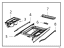 Mopar 7CV421TRAA Bezel Console Shifter