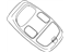 Mopar 1PQ03BD1AA Overhead Console