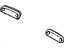 Mopar QY66DW1AD Grip Handle, Rear Passenger Side