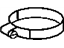 Mopar 6104791AA Bracket Clamp, Upper