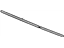 Mopar 5HY081R4AD Side Molding, Flame Red, Rear Passenger Side