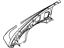 Mopar 55255030AF Fender Assembly, Front Passenger Side