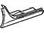 Mopar 5018724AA Rocker Molding, Rear Passenger Side