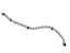 Mopar 68069322AA Hose Sunroof Drain Rear Clips Included With Hose