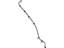 Mopar 55399296AD Hose Sunroof Drain Clips Included With Hose