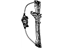 Mopar 68170374AA Window Regulator, Rear Passenger Side