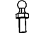 Mopar 6507893AA Screw Special Head M6X1.00X28.00