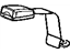Mopar 5HQ581DVAA Buckle End, Slate Gray, Rear Inner
