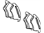 Mopar 5103794AA Brake Pads, Front