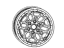Mopar 68497384AA Wheel Aluminum
