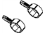 Mopar 5181474AA Clip Heater Hose