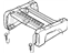 Mopar 4856032 Bolt, M12 X40 Square Head, Riser To Floor