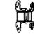 Mopar 55113664AD Hinge Door Lower