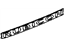 Mopar 5JC82HA9AA Decal Rubicon