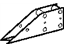 Mopar 5118212AA Front Crossmember Rear Bracket