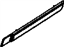 Mopar 1BS53TZZAB Side Molding, Rear Driver Side