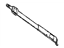Mopar 5GW301D5AC Lap Belt, Slate Gray/Taupe, Front Center