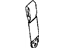 Mopar 1DL89XDHAA Seat Belt Reinforcement, Slate Gray, Front