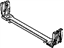 Mopar 5065240AE Crossmember Radiator Radiator, Lower
