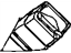 Mopar XG971J3AD Inner Buckle, Front Driver Side