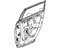 Mopar 5054118AF Weatherstrip Rear Door Belt Outer