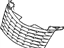 Mopar 5179089AA Grille Radiator Primed