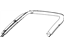 Mopar 5KT37HL1AB Panel Liftgate Trim Upper