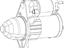 Mopar 68084005AA Starter