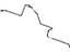 Mopar 55398220AC Tube And Hose Assembly Brake Right Rear