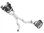 Mopar 52022398AF Muffler And Tailpipe Exhaust Includes Tailpipe Tip