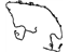 Mopar 68146577AA Wire Harness, Rear