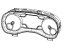Mopar 68480640AA Mask And Lens Instrument Cluster