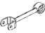 Mopar 68079540AF Link Rod, Rear