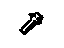 Mopar 6505182AA Alternator Bolt, Upper