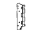 Mopar 68311226AB Hinge, Rear Passenger Side