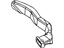 Mopar 5114281AA Lower Air Duct, Driver Side