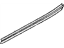 Mopar 4646507AC Weatherstrip, Rear