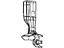 Mopar ZV871D1AF Seat Belt Buckle Inner Left, Manual