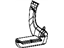 Mopar 5058524AB Floor Duct, Lower Driver Side