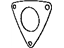 Mopar 4721794AA Gasket Catalytic Converter