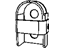 Mopar 5147289AA Heat Shield Exhaust Support Isolator