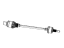 Mopar 68264544AA Axle Assembly, Rear Driver Side