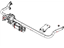 Mopar 52060300AD Stabilizer Bar Front