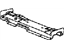 Mopar 68043498AC Crossmember Front Floor Front Seat, Rear, Right