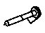 Mopar 55077698AB Reinforcement Beam Upper Retainer, Rear