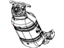 Mopar 68105874AF Converter Catalytic