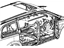 Mopar 5020841AA Weatherstrip Sliding Door Secondary